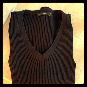 Black long sleeve sweater